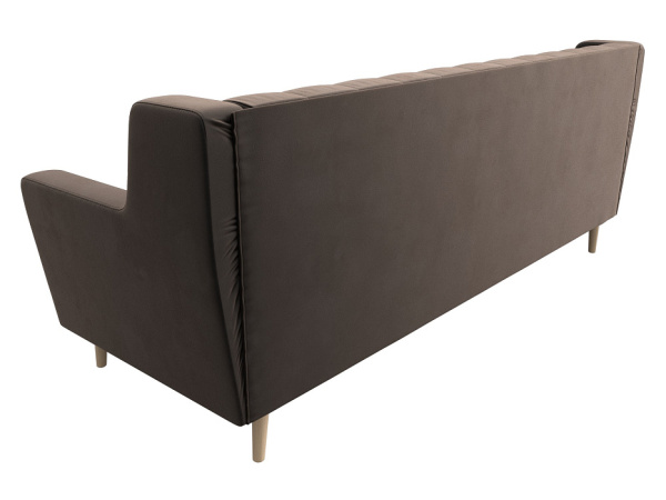 Диван кухонный прямой Брайтон 3 Люкс Велюр