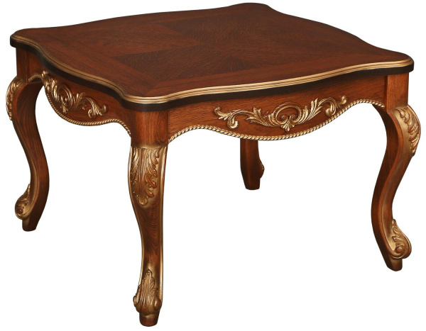 Стол журнальный Альба 02 П4.485.0.04 (П497.02) (Палисандр с золочением)