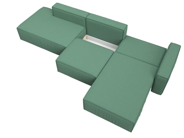 Диван угловой Прага модерн лонг правый угол Рогожка