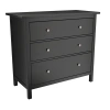 Комод Кантри Hemnes 03 ММЦ (Блек)