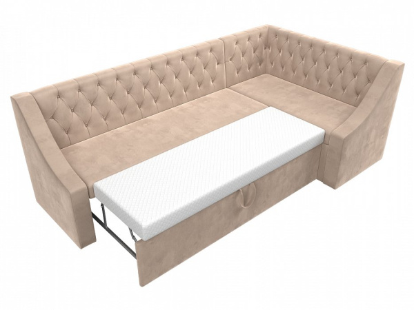 Диван кухонный угловой Мерлин правый угол Велюр