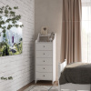 Комод Вествик 5 с пятью ящиками и полки