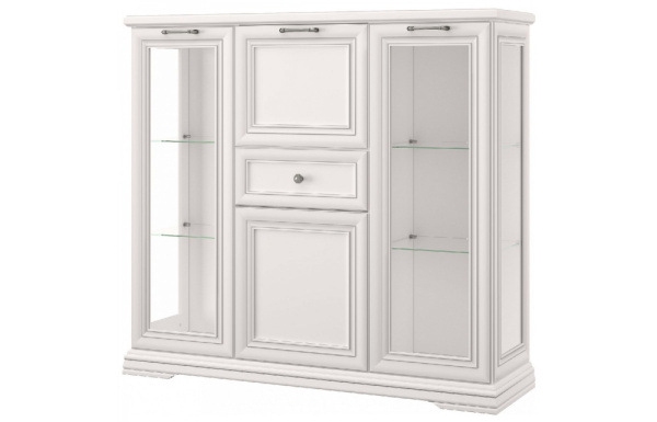 Шкаф с витриной 2V2D1S SEVILLA