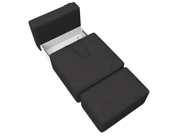 Модули диван и пуф Лига-060 НПБ Замша