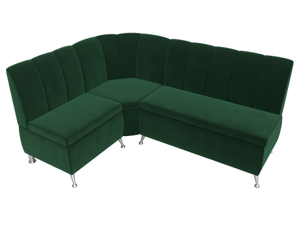 Диван кухонный угловой Кантри левый угол Велюр