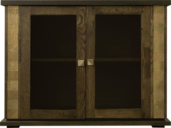 Тумба комбинированная Тунис П6.343.0.16 (П343.16Ш) (Венге c золочением)