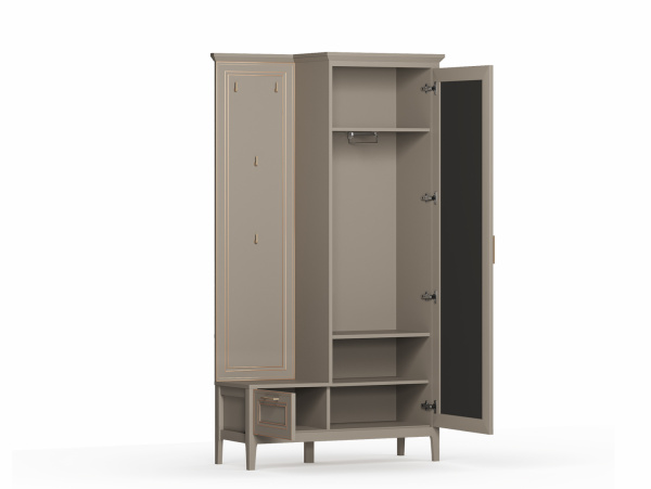 Шкаф CLASSIC PPK1D1K/P с вешалкой