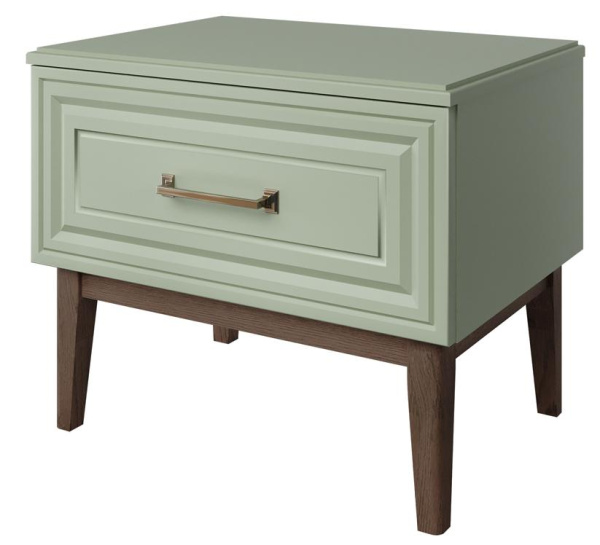 Тумба прикроватная Гориция (Лак, Зелёный самшит)