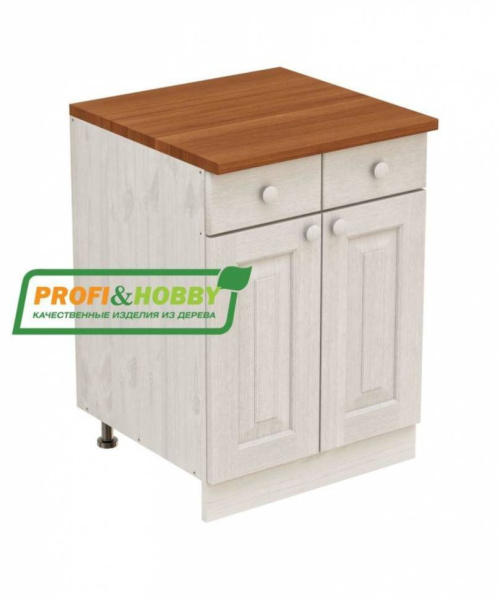 Тумба 2 дверь 2 ящик 600*720