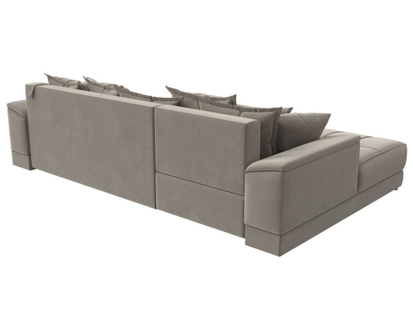 Диван угловой НордСтар левый угол Микровельвет