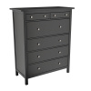 Комод Кантри Hemnes 06 ММЦ (Блек)