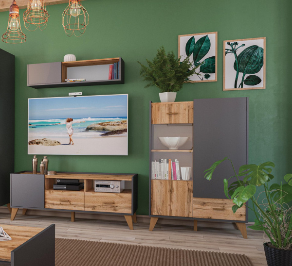 Шкаф комбинированный Сканди МН-036-08