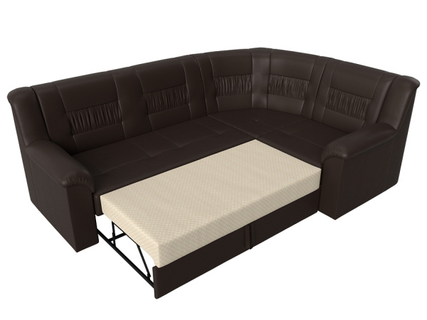 Диван угловой Карелия правый угол Экокожа