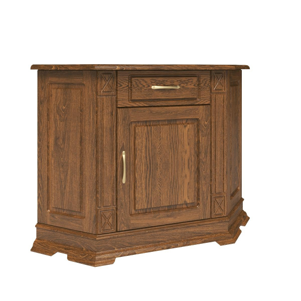 Тумба угловая Верди Классик П1.0487.0.01 (Черешня)