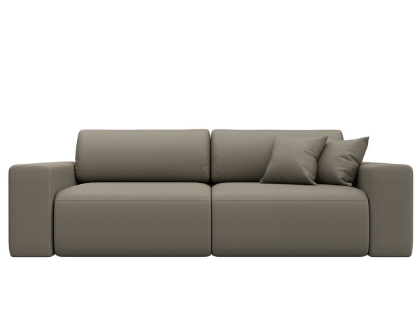 Диван прямой Лига-036 НПБ Классик Экокожа (GRIFON 04 бежевый)