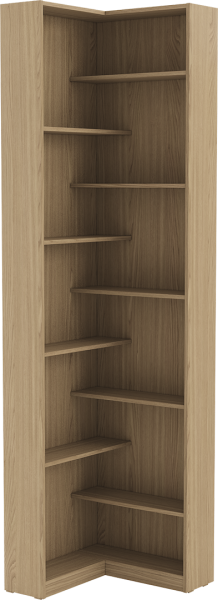 Консоль Калипсо угловая (Дуб седан/Графит)