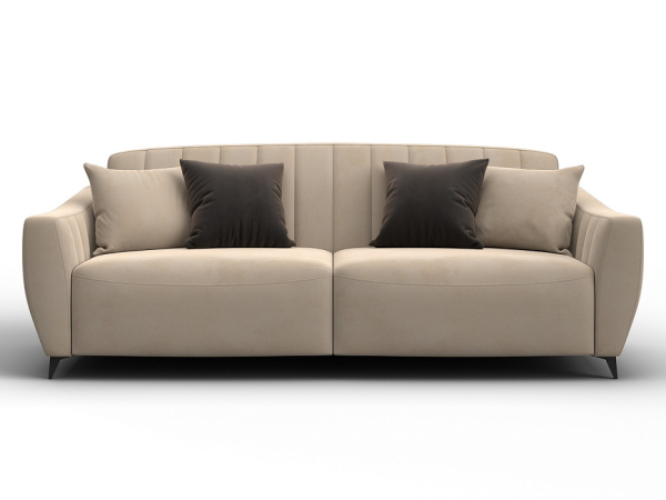 Диван-книжка Лига-095 НПБ Велюр (SEVEN 729 бежевый)