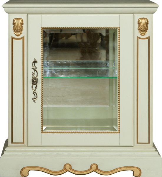 Тумба Милана 1а П4.265.2.27(396.27) (Слоновая кость с золочением)