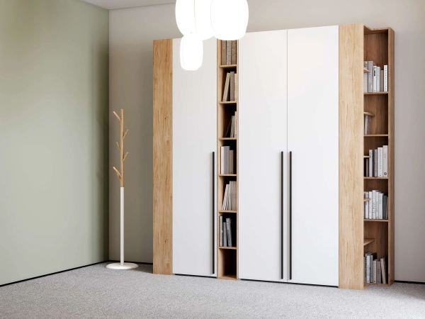 Стеллаж угловой Ренн спальня