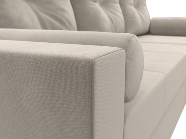 Диван угловой Верона Лайт правый угол Микровельвет