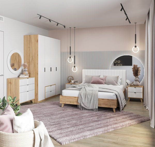 Кровать Лаура 1200 с настилом