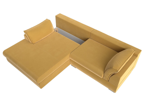 Диван угловой Пекин угол левый Микровельвет