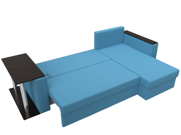 Диван угловой Атланта со столом правый угол Рогожка