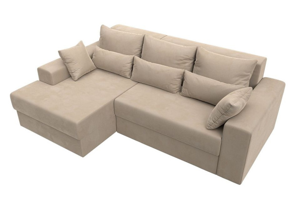 Диван угловой Майами левый угол Велюр