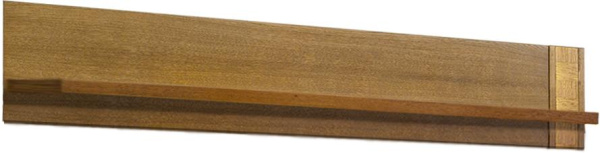 Полка навесная Тунис П6.343.0.29 (П343.29Ш) (Медовый с золочением)