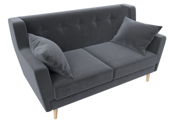 Диван кухонный прямой Брайтон 2 Велюр