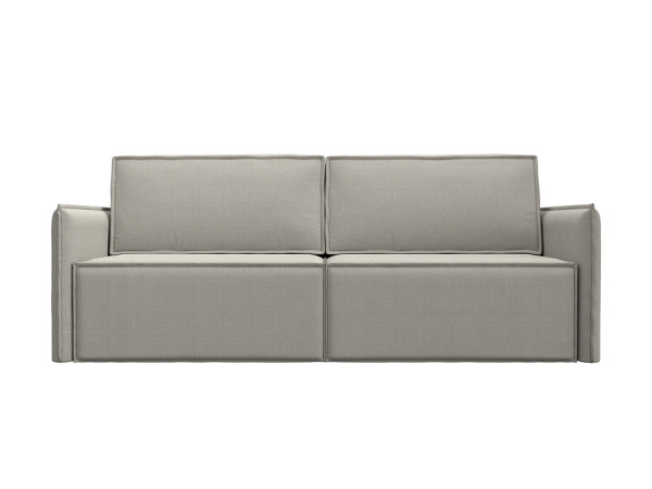 Диван прямой Либерти Рогожка (Амур 02 бежевый)