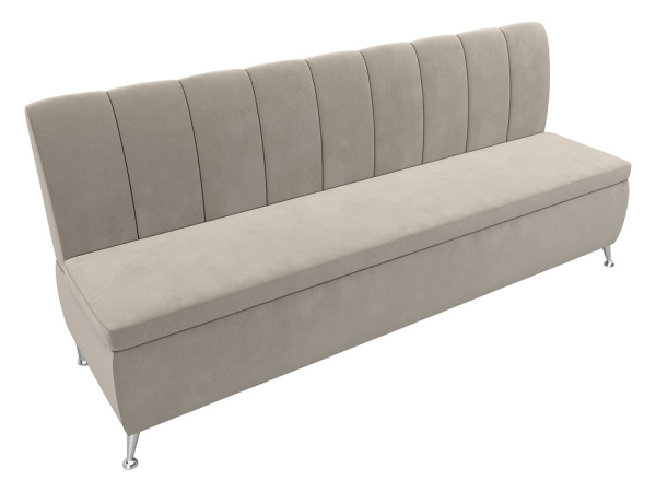 Диван кухонный прямой Кантри Микровельвет