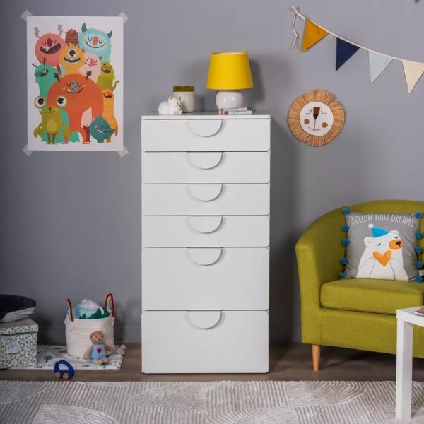 Комод ПИКСИ 6 ящиков