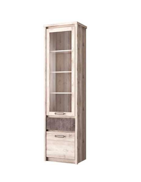 Шкаф с витриной 1V1D1S JAZZ