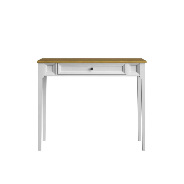 Стол консольный Квадро-С 01 (Белый лак + антик №24)