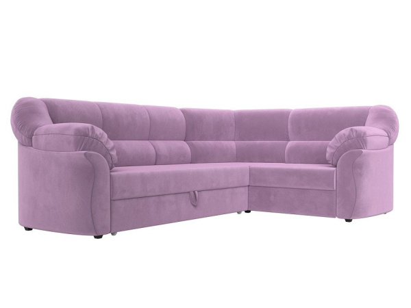 Диван угловой Карнелла правый угол Микровельвет