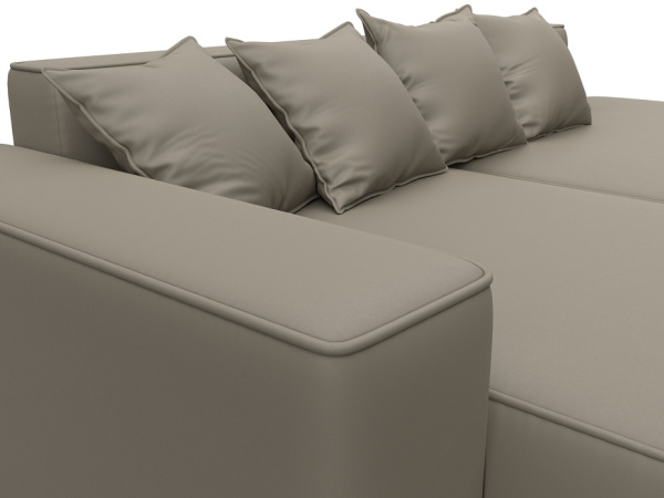 Диван угловой Лига-065 угол левый Экокожа