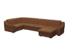 Диван Антарес 1 ПДУ NEW (коричневый)