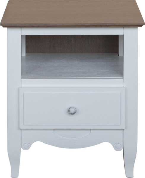 Тумба прикроватная Кармен Прованс П3.0581.1.03 (Молоко + Дуб Сахара)