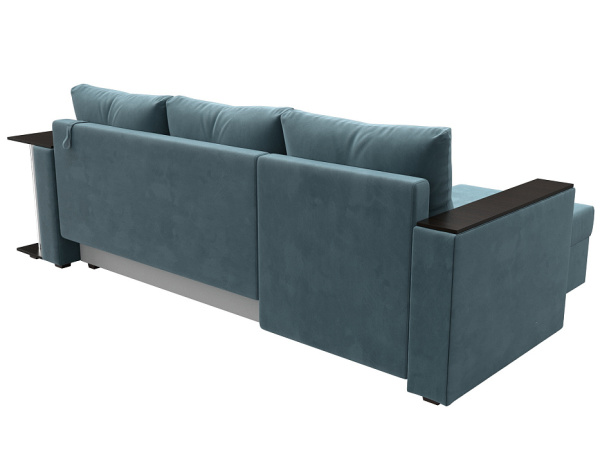 Диван угловой Атланта со столом левый угол Велюр