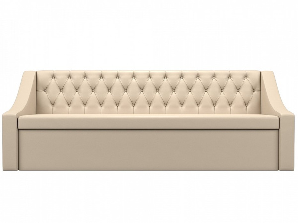 Диван кухонный прямой Мерлин Экокожа (Бежевый)