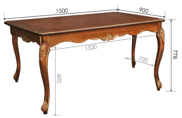 Стол Альба 1 П4.485.0.01 (П498.01)