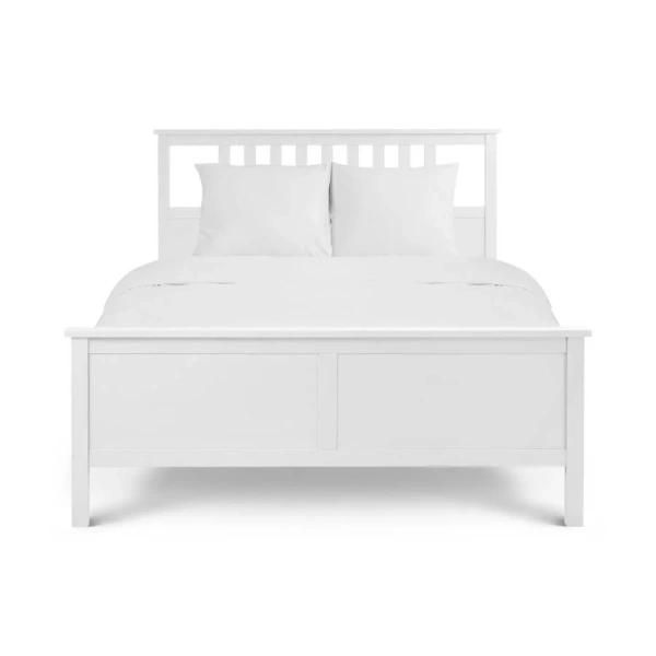 Кровать двуспальная Кымор Hemnes с металлическим основанием 160*200