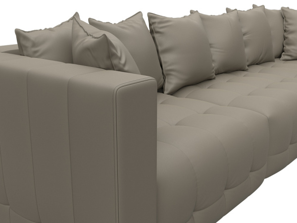 Диван прямой Лига-052 НПБ Лонг Экокожа