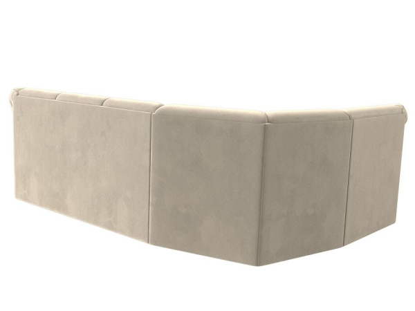 Диван угловой Карнелла левый угол Микровельвет