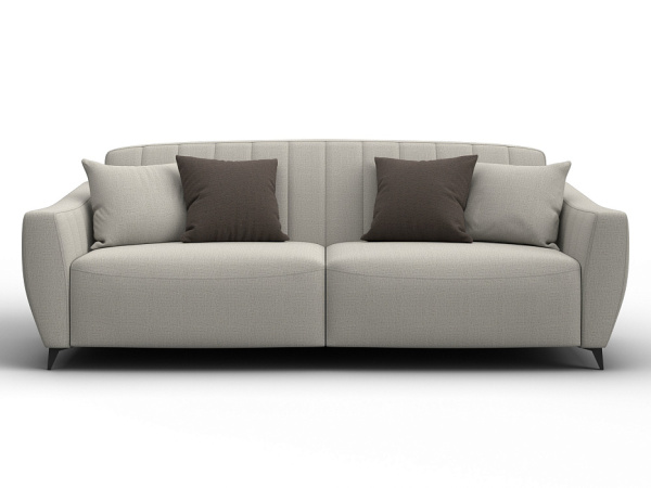 Диван-книжка Лига-095 НПБ Рогожка (Амур 02 бежевый)