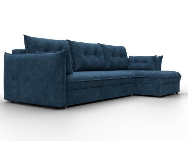 Диван угловой Лига-100 НПБ угол универсальный Велюр