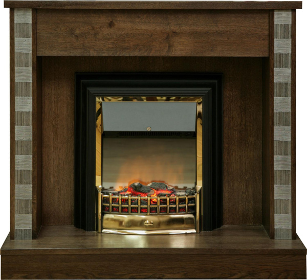 Портал для камина Тунис П6.343.0.05 (П343.05Ш) (Венге c серебром)