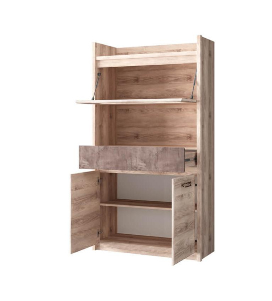 Шкаф с витриной 1V2D1S JAZZ