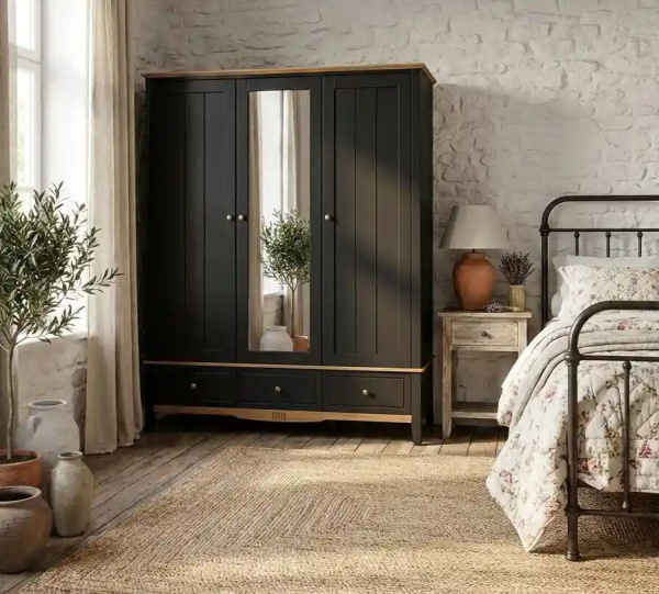 Шкаф NN 33 Пенни комбинированный с 1-м зеркалом